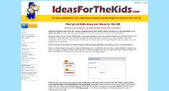 Desktop Screenshot of ideasforthekids.co.uk